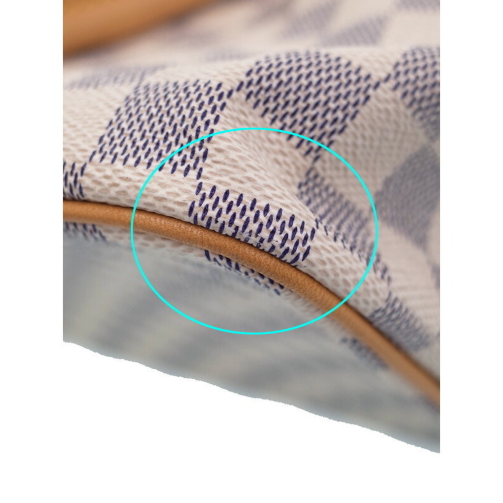 Louis Vuitton Damier Azur White Saleya Tote Bag - Picture 8 of 8